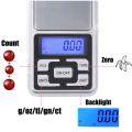 Portable Pocket Mini Digital Electronic Scale for Gold Sterling Jewelry Balance Gram & Kitchen Lcd Backlight.