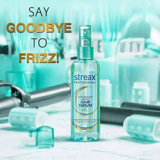 Streax Professional Hair Serum Vitariche Gloss - 115Ml