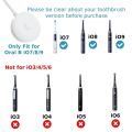 Charger for Oral B iO Series 9/8/7 Replacement 3768 Magnetic Electric Toothbrush Charger Base Adapter 100-240V EU US UK USB Plug.