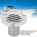 1X MJS025 Boat Yacht Floor Deck Drain Scupper 316 Stainless Steel Water. 