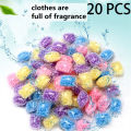 1/10/20Pcs Long-Lasting Fragrance Laundry Gel Beads Laundry Granules Lavender Rose Long Lasting Scent Boosting In-Wash Clean Clothes.