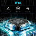4pack Solar Pool Deck Lights Pool Side Floor Lights,Outdoor Above Ground and Inground Swimming Pools Accessories. 