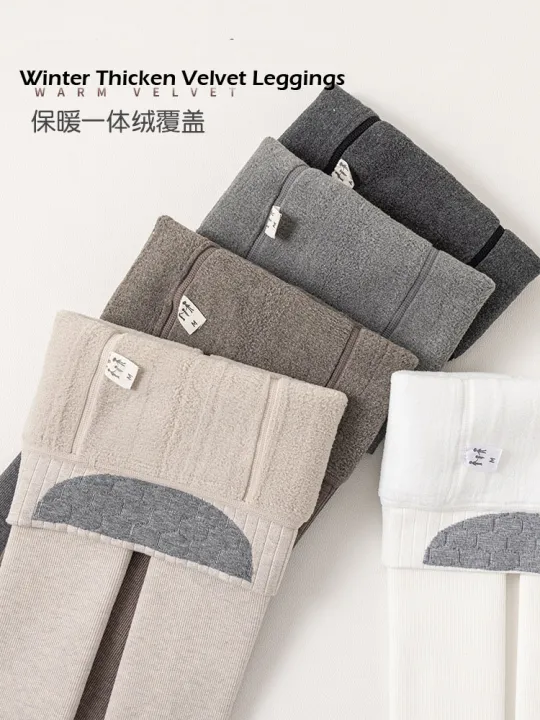 Full-Footed%20Leggings%20Little%20Girl%20Tights%20Thick%20Fleece%20Lined%20Stockings%20Cotton%20Pantyhose%20Thermal%20Winter%20Pants%20-%20Image%202