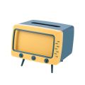 Creative TV Tissue Box Dispenser Storage Napkin Case with Mobile Phone Holder 2 in 1 Tissue Box Office Desk Box Creative TV Appearance with Phone Stand. 