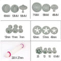 KOGEEK 68pcs Cake Mold Set Plunger Fondant Cutter Cakes Biscute Cooking Molds for Cake Biscutes Decorating Tools Kit. 