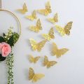 3D Butterfly Wall Stickers Sofa Background Decorations Pack of 12. 