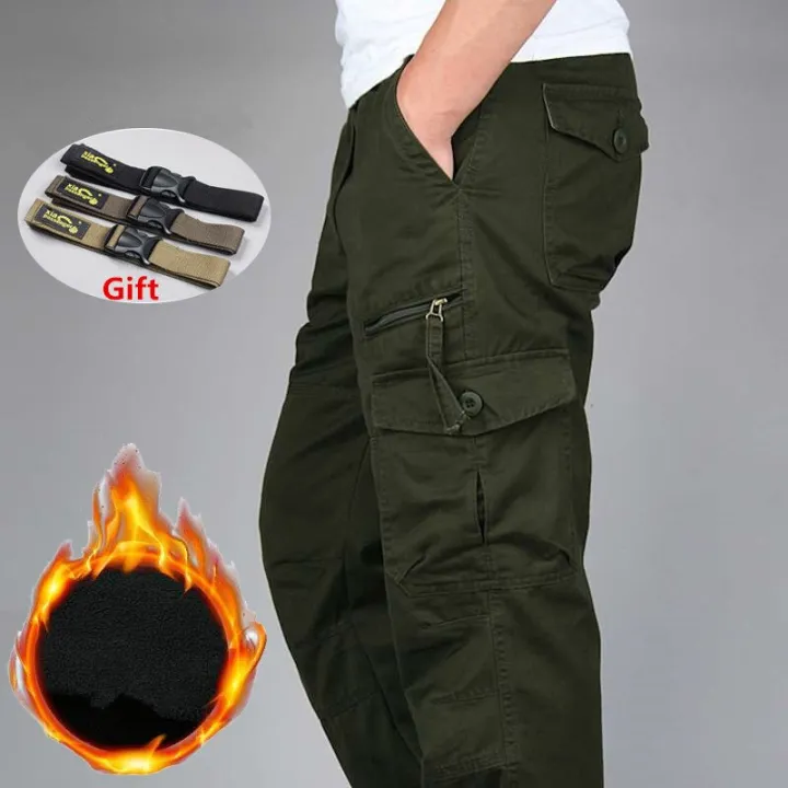 Winter%20Thick%20Pants%20Men%20Double%20Layer%20Fleece%20mere%20Overalls%20High%20Quality%20Men's%20%20Trousers%20Warm%20%20Cargo%20Pants%20-%20Image%203
