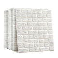 3d brick wall sticker 70 cm * 77 cm/ 28.56in * 30.31in, about 0.54 square meters per piece - wall sticker.
