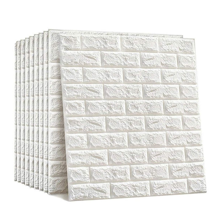 3d brick wall sticker 70 cm * 77 cm/ 28.56in * 30.31in, about 0.54 square meters per piece - wall sticker