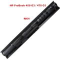 HP Laptop battery For RI04 HP ProBook 450 G3 455 G3 G3 470 G3 HP Notebooks. 