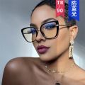 Anti Blue Light Blocking Women's Cateye Glasses Frame Fashion TR90 Radiation Protection Eyeglasses Transparent Eyewear 2023.