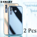 2PCS for Tecno Spark 7 Pro Back Cover Soft Transparent Full Protection clear Phone Case Tecno Spark7 Pro cases For girls and Boys. 