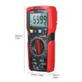 UNI-T Digital Multimeter UT89X UT89XD True RMS 20A Current 1000v Voltmeter Resistance Capacitance Transistor LED Tester.