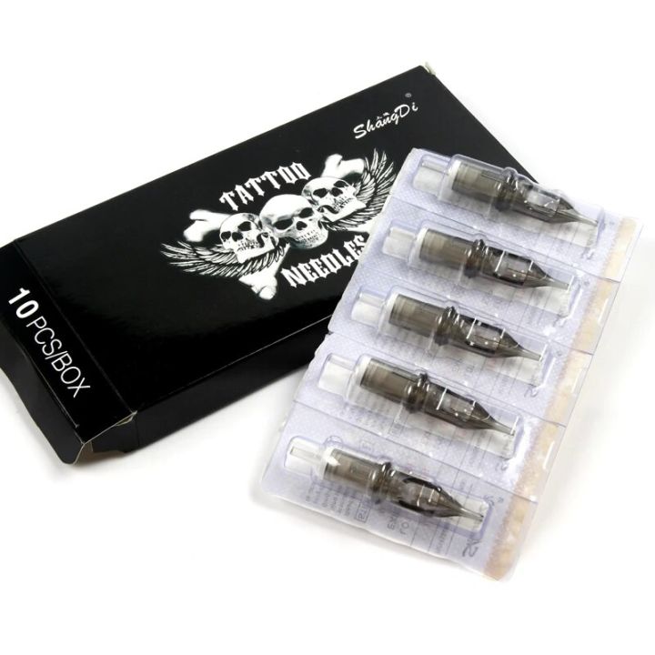 【World Supermarket 2021】(NEW)10pcs Tattoo Needles 1RL 3RL 5RL 9RL various2pcs Tattoo Machine