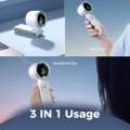 Turbo Fan Handheld Rechargeable Fan Portable Mini Hand Fan USB Rechargeable Foldable Hanging Neck Fan.