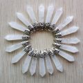 Fashion good quality mix natural stone pillar charm pendants 10x32mm for jewelry making 20pcs/lot wholesale.
