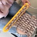 Round Knitting Loom Craft Yarn Kit DIY Tool Crochet Hook Needles Hat Scarf Stitching Shawl Sweater Sock Blankets Knitter 1Set. 
