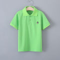 Kids Summer Tops Tees 3-14Years Years Old Kids Boys T-Shirts Cotton Short Sleeve solid color T-shirt Children Polo T Shirts.