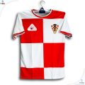 Croatian Short Sleeve Football Jersey For Men - Half Sleeve T Shirt - Croatian Jersey 2026-27. 