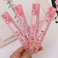 Loopy 15Cm Rulers Kawaii Students Stationery Measurement Math Class Trendy Cartoon Stylish Lovely Cute Kids Gift Gift School.
