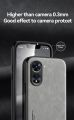 xprmy for OPPO A97 5G Phone Case Luxury Leather Skin Sensing TPU Wrap Back Cover.