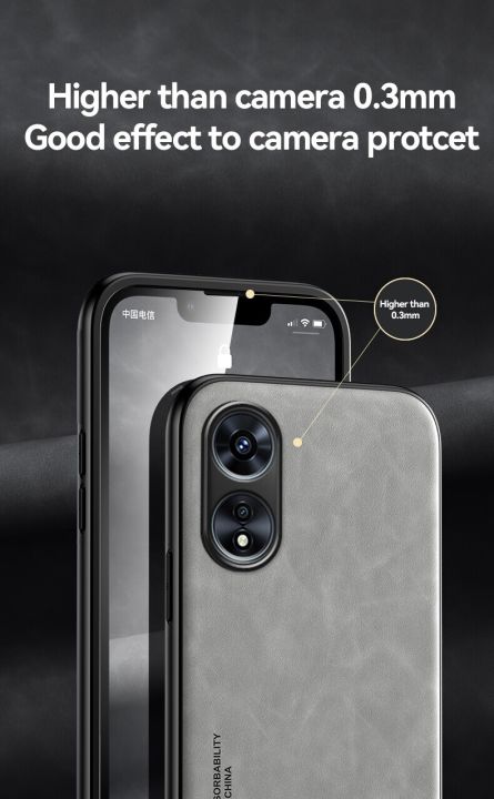 xprmy%20for%20OPPO%20A97%205G%20Phone%20Case%20Luxury%20Leather%20Skin%20Sensing%20TPU%20Wrap%20Back%20Cover%20-%20Image%203