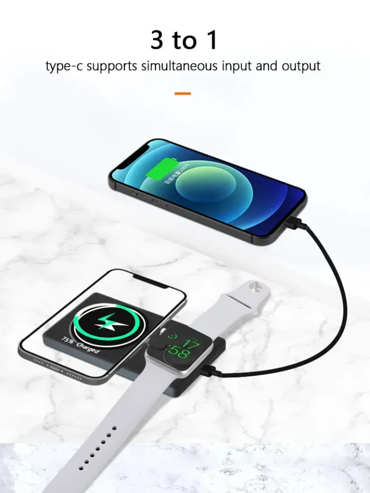 Apple Watch Aliexpress Magnetic Charger Magnetic Power Bank For