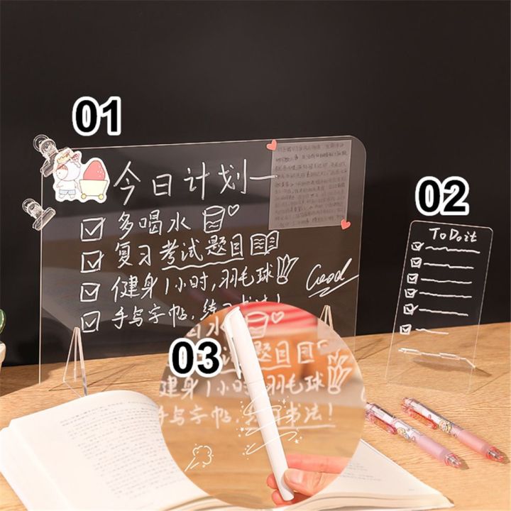 Desktop%20Transparent%20Acrylic%20Note%20Board%20Student%20Message%20Board%20Creative%20Memo%20Portable%20Mini%20Writing%20Board%20Clear%20Whiteboard%20-%20Image%203