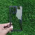 iPhone 13 Pro Max Transparent Black Shockproof Camera Protective Premium Quality Back Cover.