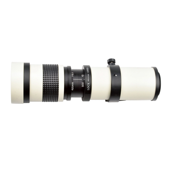420-800mm Telephoto Zoom SLR Camera Lens for Cameras