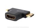 Micro HDMI to HDMI 4K Mini Male to Female Cable Connector Converter Adapter. 