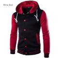 Men's Jacket Boy Baseball Varsity Jacket Men Fashion Design Red Mens Hoodie Slim Fit College Men Brand Stylish Veste Homme.