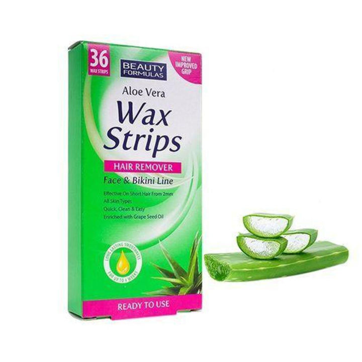 Aloe Vera Wax Strips Hair Remover