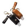 Leakproof 30ml Hand Washing gel Storage Bottle Travel Keyring With Tassels PU Cover Empty Bottle Hand Sanitizer Holder Keychain Holder. 