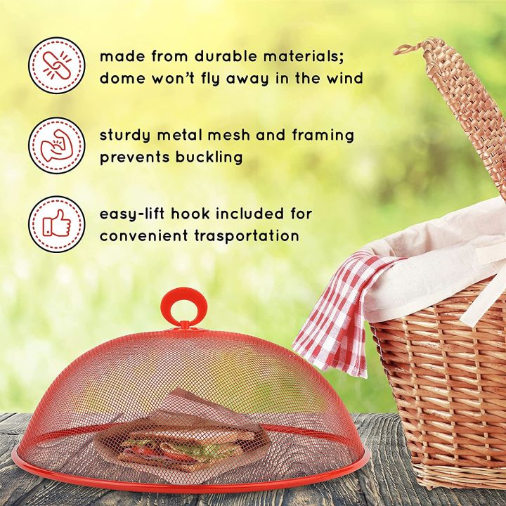 3%20Pcs%20Round%20Metal%20Mesh%20Food%20Covers%2024cm%20Reusable%20Net%20to%20Keep%20Out%20Flies%20and%20Bugs%20-%20Image%205