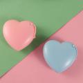【Hottest Trends】 Donut Shape Girls Candy Color Love Heart Cosmetic Tools Adhesive Tape Holder Grafting Eyelash Eyelash Extension Tape Cutter Tape Cutter. 
