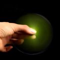 LED Spinning Pen Ball Gyro Pen Fidget Spinner Hand Top Glow In Dark Light EDC Stress Relief Toys Uses: writing, lighting, gyro, decompression toys.