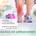 KOMZER Air Gel Ankle Brace, Stirrup Ankle Splint-Rigid Stabilizer for Sprains, Strains, Post-Op Cast Support Injury Protection. 