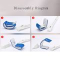Fibre Toilet Brush With Cleaner Bathroom Accessories Wall Hanging Soft Cleaning Brush Bristles for Floor.