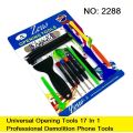 17 In 1 Universal Opening Tools 17 In 1 Professional Demolition Phone Tools Multifunction 17 In 1 Opening Tools Set No: 2288 Complete Tools For Smartphone Phone LCD Opening Tool Sets. 