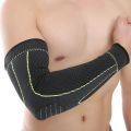 1pics only new style simple elasticity sports safety series green stripe elbow pad. 