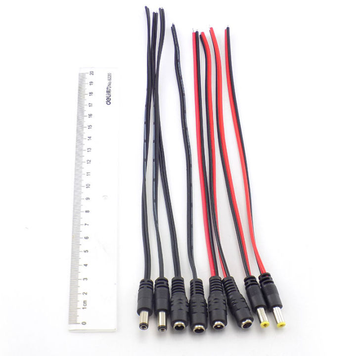 10pcs%2012V%20AC%20DC%20Male%20Jack%20Adapter%20Power%20Cable%20Connectors%20Cords%20DC%20Female%20Wire%20for%20LED%20Strip%20Light%20Lamp%20CCTV%20Camera%20-%20Image%209