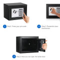 Mini Locker Zymak L64 Safe Box Digital Locker For Home.