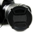 Walkingway Lens Cap Holder 43/49/52/55/58/62/67/72/77/82mm Center Pinch Snap-on Cap Cover Lens Cap Protective Lens Protector. 