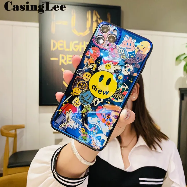 Casinglee%20For%20iPhone%2013%20Pro%20Max%20Case%20Shockproof%20Fashion%20Cartoon%20Smile%20Face%20Blue%20Light%20Silicone%20Soft%20Phone%20Case%20for%20iPhone%2013%20Pro%20Max%20Back%20Cover%20-%20Image%203