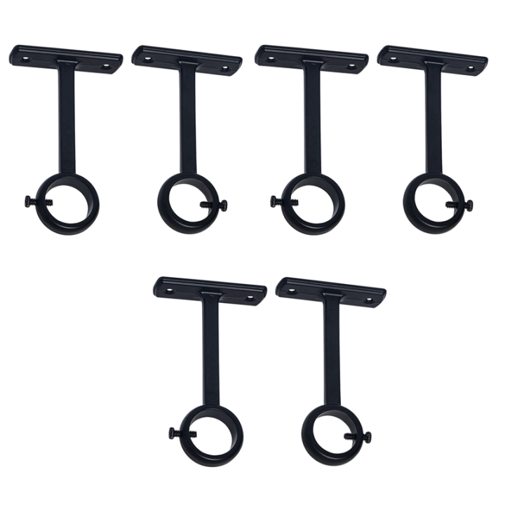 Ceiling%20Mounted%20Curtain%20Rod%20Brackets,%20Heavy%20Duty%20Ceiling%20Bracket%20for%201%20Inch%20Curtain%20Rod%20Holder(Set%20of%206,%20Black)%20-%20Image%202