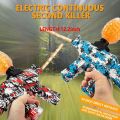 Electric Gel Gun AKM-47 Automatic Water Bullet S.hooter Toy G.un for Adults Ages 14+, Fun Backyard Outdoor Games Toy Blaster G.un. 