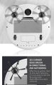 Wireless 3 in 1 Sweeping Robot Auto Rechargeable Vacuum Cleaner Home Automatic Dry Wet Cleaning Multifunctional Smart Robot-White Red.