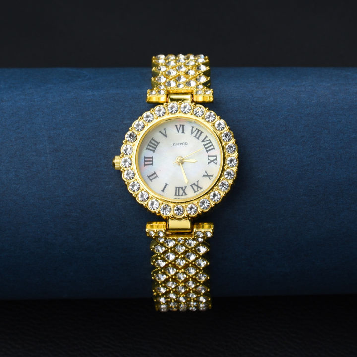 Elegant%20Luxury%20Full%20Diamond%20Quartz%20Watch%20/%20Ladies%20Korean%20Fashion%20Rhinestone%20Wristwatch%20-%20Image%202
