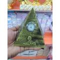 Metal Handicrafts Egyptian Pyramids Model Ornament Copper Bronze - intl.